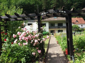 Holiday apartment garden view